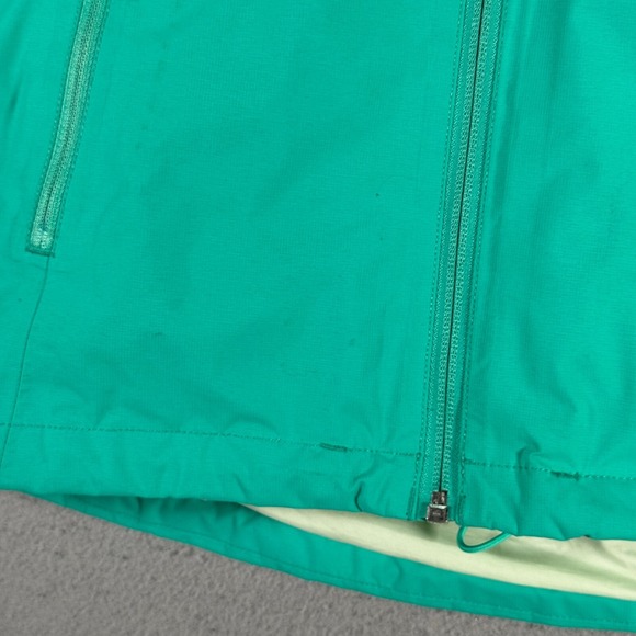 The North Face Quest Jacket Womens Small Green Fleece Lined Dry Vent‎ Outdoors - Picture 12 of 14